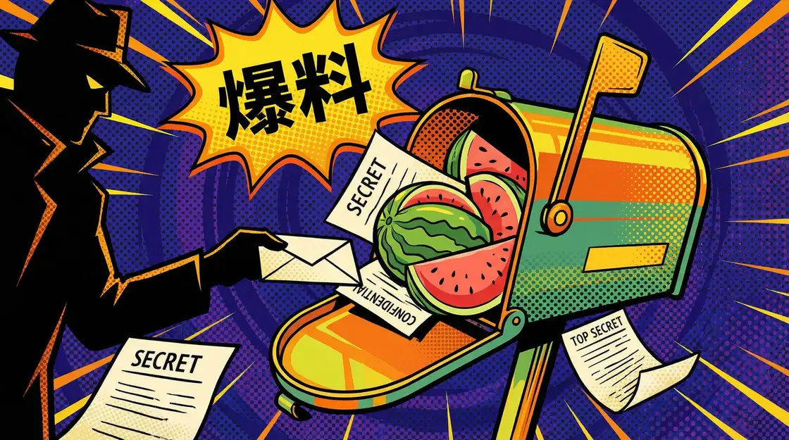 小青茗 匿名爆料通道漫画插图